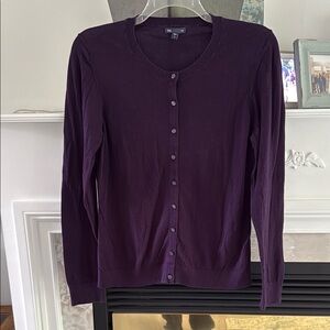 GAP Deep Purple Knit Sweater